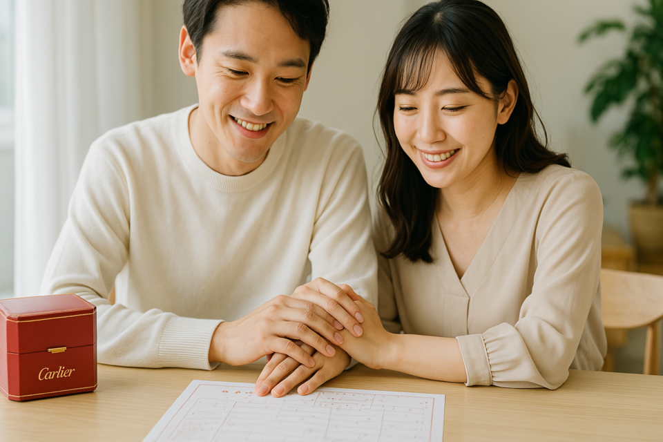 カルティエの婚姻届のもらい方