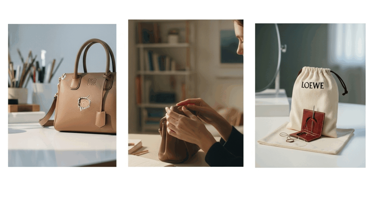 ロエベ修理は保証書なしでも大丈夫！知っておきたい依頼方法と費用を解